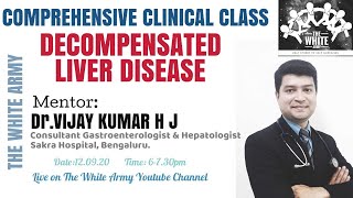 DECOMPENSATED LIVER DISEASE Clinical Case Presentation [upl. by Kinnard]