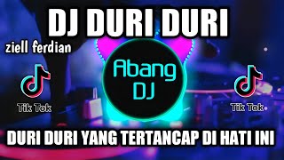 DJ DURI DURI YANG KAU TANCAPKAN DI HATI INI ZIELL FERDIAN DURI DURI REMIX VIRAL TIKTOK TERBARU 2021 [upl. by Bury]