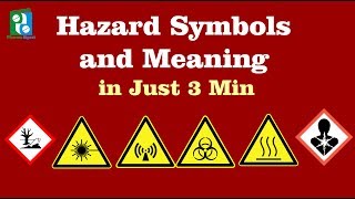 Hazard Symbols and meaning in just 3 Minutes [upl. by Yreffoeg971]