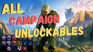 Halo Infinite LEAK ALL Campaign Unlockables [upl. by Ztnaj710]