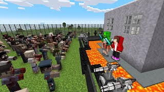 1000 Ghouls vs The Most Secure House  Minecraft [upl. by Pyszka]