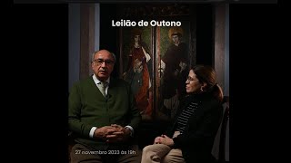 Retábulo em madeira Santa Úrsula  e São Lourenço  Leilão de Outono  Live Online 399 [upl. by Pasadis204]