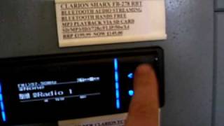 CLARION FZ RADIO  USB [upl. by Clymer702]