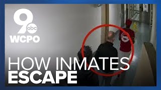 Video shows how inmates escaped Hamilton County jail [upl. by Yenial328]