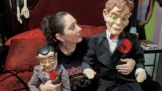 Slappy from Goosebumps  Ventriloquist Dummy vs Trick or Treat Studios Replica Puppet Halloween Prop [upl. by Darby]