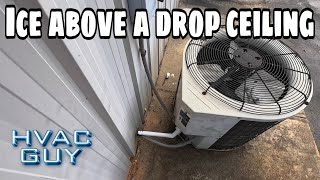 System Was Completely Frozen When I Found It hvacguy hvaclife hvactrainingvideos [upl. by Stauffer]