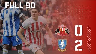 Full 90  Sunderland AFC 0  2 Sheffield Wednesday [upl. by Lugo]