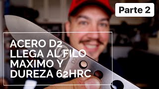 Acero d2 ✅ El mejor para cuchillos  🤔 Horno de tratamiento térmico [upl. by Mezoff53]