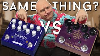 Same idea different pedals Pantheon DLX vs King of Tone [upl. by Dilaw]