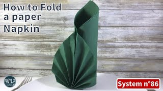 How to fold a paper napkin elegant  Napkin Folding [upl. by Falconer]