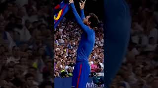 Messi vs real madrid this celebration💀❤️messi football goviral [upl. by Ysak]