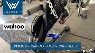 Inside The Wahoo KICKR Indoor Zwift Setup [upl. by Most]