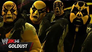 WWE 2K14 Community Showcase Goldust Xbox 360 [upl. by Ardnaet860]