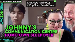 Johnnys Communication Center  Hometown Visit  Mark and Doyoung Sleepover  UK KPop Fans Reaction [upl. by Daiz]