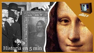 LA HISTORIA DE LA MONA LISA  Una de las pinturas más famosas en nuestra época [upl. by Dnob]