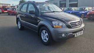 Kia Sorento 25 CRDi XE 5dr  NL07OFX  78114 miles [upl. by Adrahs]