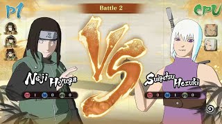 Neji Hyuga Vs Suigetsu Hozuki [upl. by Deelaw691]