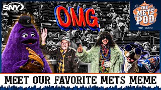 Meet our favorite Mets meme of the 2024 season  The Mets Pod  SNY [upl. by Starks489]