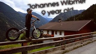 Street Trial 9 year old  Johannes Wibmer [upl. by Haerle532]