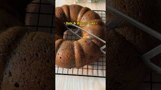 Eggless dates amp walnut cake recipe [upl. by Leinad]