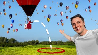 Hitting TARGETS with 120 Hot Air Balloons [upl. by Ecissej]