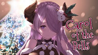 Nightcore  Carol Of The Bells Lyrics [upl. by Glennon32]