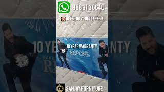 Repose buy 1 Get 1 free  Diwali offer  Sanjay Furniture 8883130646 repose bed buy1get1offer fb [upl. by Don]