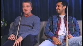 Dave Harold and Shokat Ali Snooker Trailer quotFriendsquot Grand Prix 1998 [upl. by Narhem]