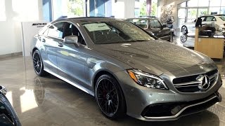 2015 MercedesBenz CLS 63 AMG Review [upl. by Matty]