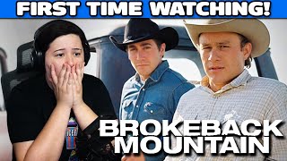 BROKEBACK MOUNTAIN 2005 Movie Reaction  FIRST TIME WATCHING [upl. by Eenobe]