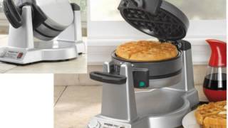 Waring Pro WMK300A Belgian Waffle Maker  Review [upl. by Adian]