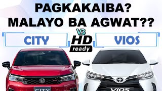 Pagkakaiba ng 2024 Honda City RS V S E🚗 🆅🆂 🚙 2024 Vios GR Sport G XLE XE [upl. by Auberbach]