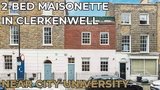 Prime London Property Tour  2Bed Home in Clerkenwell Near City University [upl. by Schulein430]