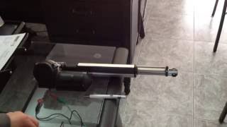 SLA30 LINEAR ACTUATOR ACTUADOR LINEAL MOTORREDUCTOR MOTOR ELECTRICO BRAZO [upl. by Irrak]