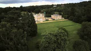 Waverley Abbey House  An Aerial View [upl. by Alleunam336]