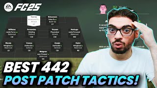 BEST META 442 FORMATION AND CUSTOM TACTICS  FC 25 ULTIMATE TEAM [upl. by Prud]