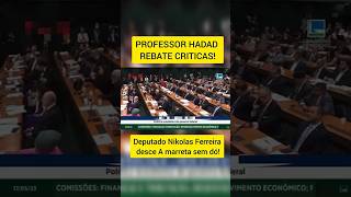 Professor rebate e Nikolas Ferreira desse a marreta nos cabras shorts [upl. by Leandra471]