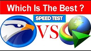 IDM vs EagleGet Speed Test with Slow Internet  Android Mechanics [upl. by Dekeles]