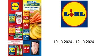 Gazetka Lidl PL  10102024  12102024  Od czwartku [upl. by Noiwtna]