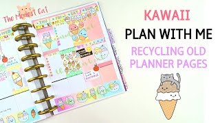 Kawaii Plan With Me  Happy Planner Bullet Journal  Planning on a Budget [upl. by Avehsile]