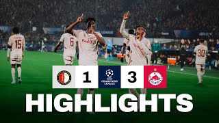 Befreiungsschlag in „De Kuip“  Feyenoord 1  3 FC Salzburg  Highlights  4 UCLSpieltag [upl. by Acinemod]