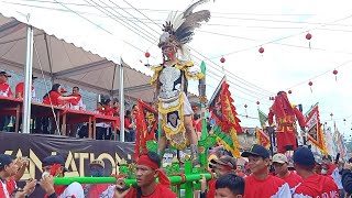 Full atraksi Tatung Festival Cap Go Meh Bengkayang 2023 [upl. by Settera985]