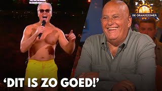 Jack van Gelder geniet van Dries Roelvink bij De Toppers Dit is zo goed  DE ORANJEZOMER [upl. by Shannon928]