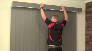 How to Install a Face Fit Pelmet on a Vertical Blind [upl. by Sherj]