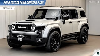 2025 Toyota Land Cruiser FJ40 Revealed  potential replacement for the FJ Cruiser [upl. by Nugesulo]