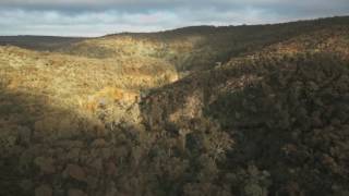 Drone footage of Onkaparinga River National Park [upl. by Neelra574]