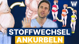 Den Stoffwechsel ankurbeln und dabei Gewicht verlieren 5 Tipps für Fettstoffwechsel amp Metabolismus [upl. by Ahsai]