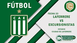 Dep Laferrere vs Excursionistas  Fecha 33 [upl. by Annaoi653]