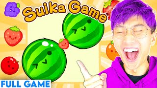 LANKYBOX Plays WORLDS HARDEST GAME SUIKA GAME [upl. by Latvina191]