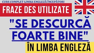 🇬🇧 quotSE DESCURCĂ FOARTE BINEquot ÎN LIMBA ENGLEZĂPRONUNȚIE FRAZE DES UTILIZATE engleza invataengleza [upl. by Angus]